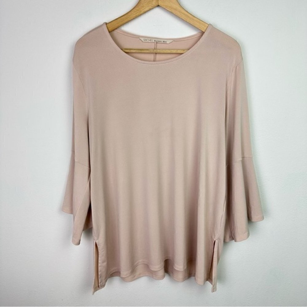 RACHEL Rachel Roy Bell Sleeve Tunic Blouse Size XXL